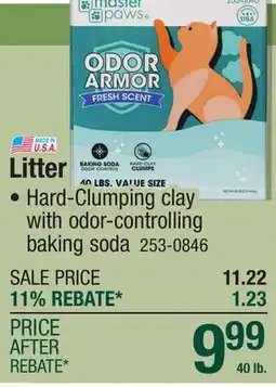 Menards Litter offer