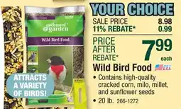 Menards Wild Bird Food offer