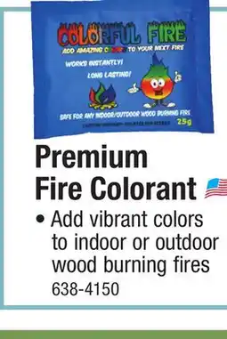 Menards Premium Fire Colorant offer