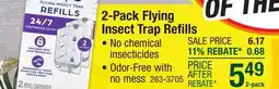 Menards 2-Pack Flying Insect Trap Refills offer