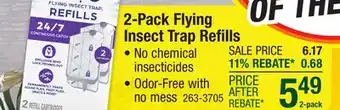 Menards 2-Pack Flying Insect Trap Refills offer