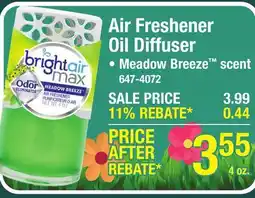 Menards Air Freshener Oil Diffuser offer
