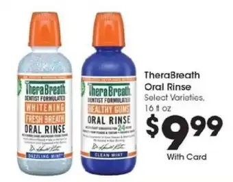 Kroger Therabreath Oral Rinse offer