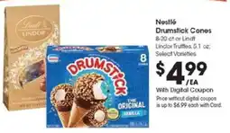 Kroger Nestle Drumstick Cones offer