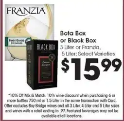Kroger Bota Box or Black Box offer