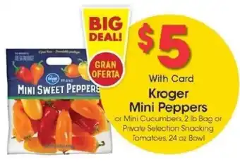 Kroger Kroger Mini Peppers offer