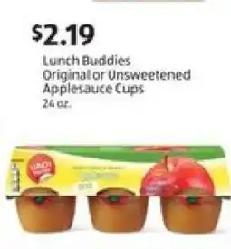 Aldi Lunch Buddies Applesauce Cups offer