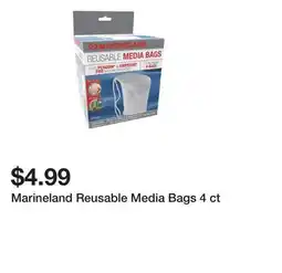 Petsmart Marineland Reusable Media Bags 4 ct offer