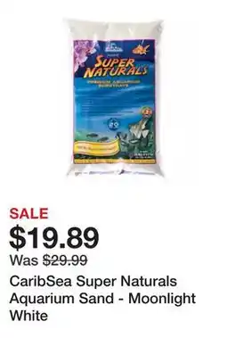 Petsmart CaribSea Super Naturals Aquarium Sand - Moonlight White offer