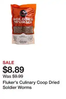 Petsmart Fluker's Culinary Coop Dried Soldier Worms offer