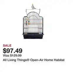 Petsmart All Living Things Open-Air Home Habitat offer