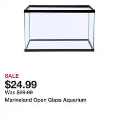 Petsmart Marineland Open Glass Aquarium offer