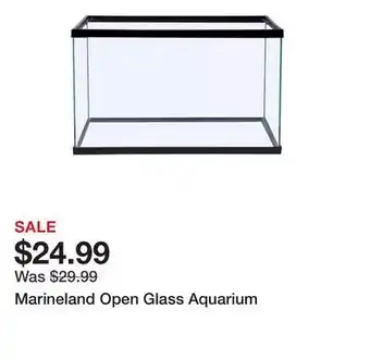 Petsmart Marineland Open Glass Aquarium offer