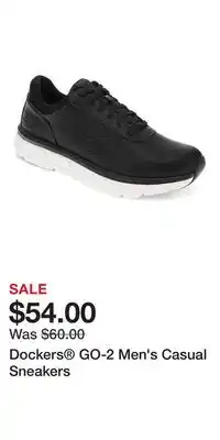 Kohl's Dockers GO-2 Men's Casual Sneakers offer