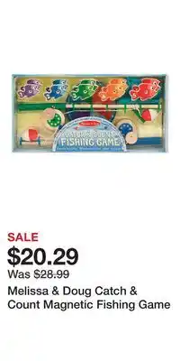 Kohl's Melissa & Doug Catch & Count Magnetic Fishing Game offer