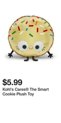 Kohl's Kohl's Cares The Smart Cookie Plush Toy offer