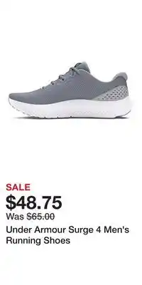Kohl's Under Armour Surge 4 Men's Running Shoes offer
