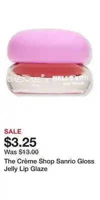Ulta Beauty The Crème Shop Sanrio Gloss Jelly Lip Glaze offer