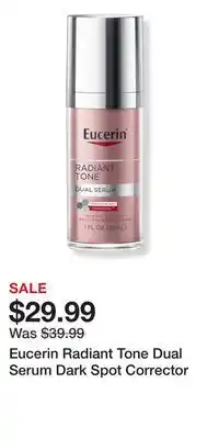 Ulta Beauty Eucerin Radiant Tone Dual Serum Dark Spot Corrector offer