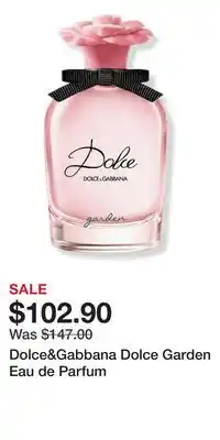 Ulta Beauty Dolce&Gabbana Dolce Garden Eau de Parfum offer