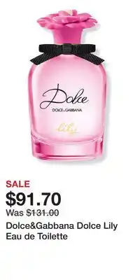 Ulta Beauty Dolce&Gabbana Dolce Lily Eau de Toilette offer