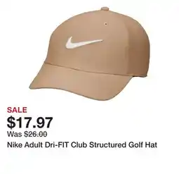 Dick's Sporting Goods Nike Adult Dri-FIT Club Structured Golf Hat offer