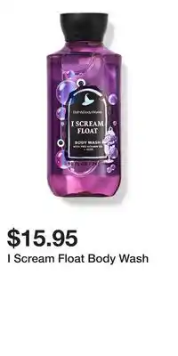 Bath & Body Works I Scream Float Body Wash offer