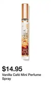 Bath & Body Works Vanilla Café Mini Perfume Spray offer