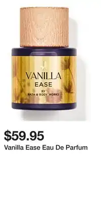 Bath & Body Works Vanilla Ease Eau De Parfum offer