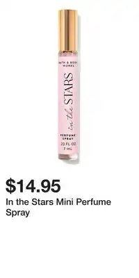 Bath & Body Works In the Stars Mini Perfume Spray offer