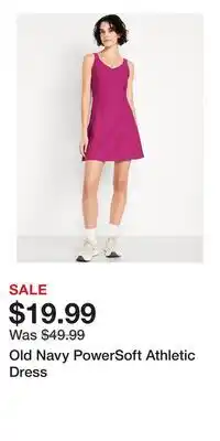 Old Navy Old Navy PowerSoft Athletic Dress offer