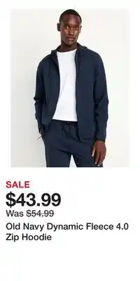 Old Navy Old Navy Dynamic Fleece 4.0 Zip Hoodie offer