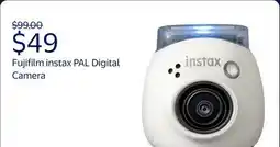 Walmart Fujifilm instax PAL Digital Camera offer