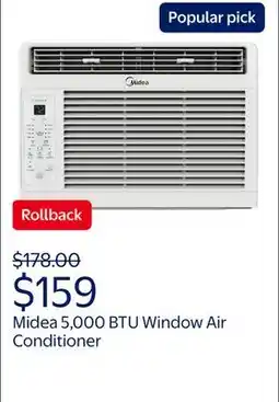 Walmart Midea 5,000 BTU Window Air Conditioner offer