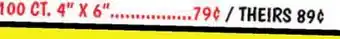 Ollie's 100 CT. 4 X 6 LINED INDEX CARDS offer