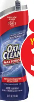Ocean State Job Lot OxiClean Max Force Laundry Stain Remover Gel Stick 6.2 oz offer