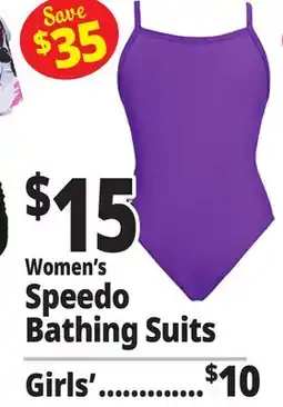 Ocean State Job Lot Women's Speedo Bathing Suits offer