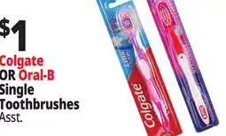 Ocean State Job Lot Colgate Extra Clean Medium Toothbrush offer