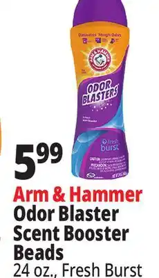 Ocean State Job Lot Arm & Hammer In-Wash Fresh Burst Scent Booster 24 oz offer
