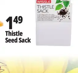 Ocean State Job Lot Wissle Thistle Sack Bird Feeder offer
