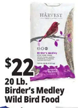 Ocean State Job Lot Harvest Birder's Medley Wild Bird Food 20 lbs offer