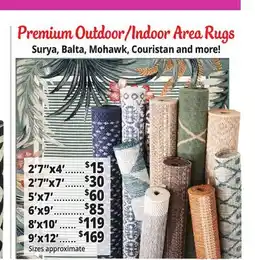 Ocean State Job Lot Premium Outdoor/Indoor Area Rugs Surya, Balta, Mohawk, Couristan and more! offer