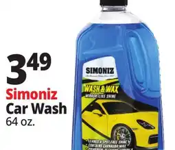 Ocean State Job Lot Simoniz Car Wash offer