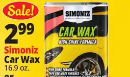 Ocean State Job Lot Simoniz Car Wax offer
