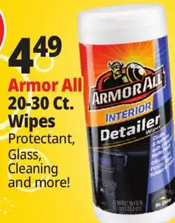 Ocean State Job Lot Armor AllAll 20-30 Ct. Wipes offer