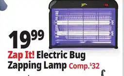 Ocean State Job Lot Zap It! Electric Bug Zapping Lamp offer