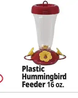 Ocean State Job Lot Plastic Hummingbird Feeder offer