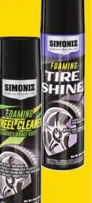 Ocean State Job Lot 18 oz. Tire Shine or Wheel Cleaner offer