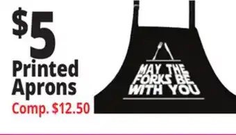 Ocean State Job Lot Printed Aprons offer