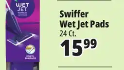 Ocean State Job Lot Swiffer WetJet Mopping Pad Refills 24-count offer